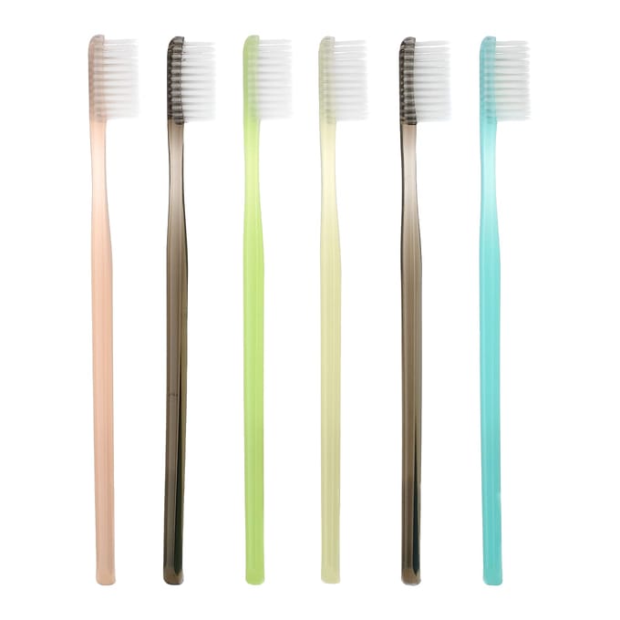 Kent, brosse à dents ultra douce, originale, 6 brosses à dents blue