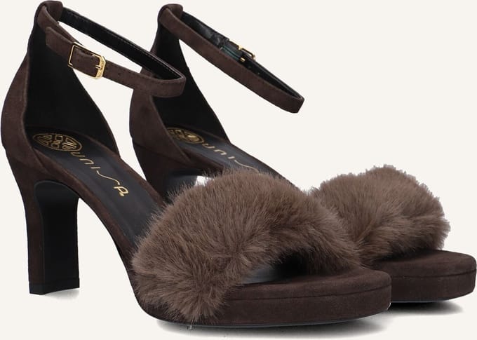 Unisa Seller Hakken Dames - Bruin - Maat 39