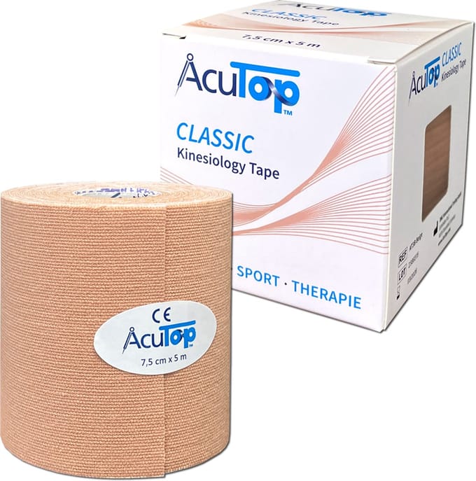Acutop - Classic Kinesiologie Tape - 7.5cm x 5m