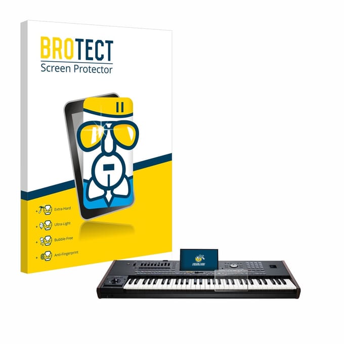 Screenprotector voor KORG Pa5X Beschermglas transparant