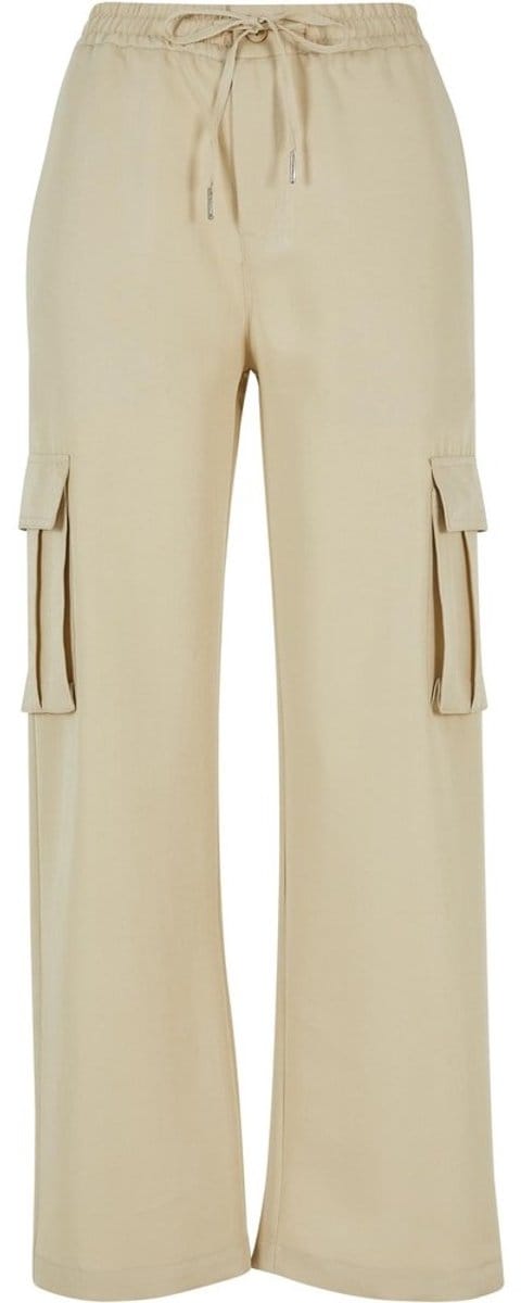 Urban Classics - Viscose Straight Leg Cargobroek - 3XL - Beige
