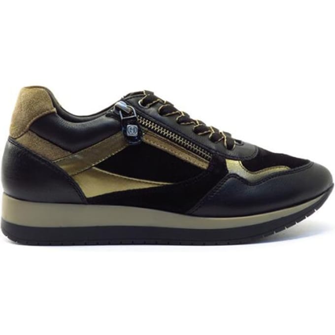 Helioform Zwart brons sneaker H 253.060-0352 ZWART