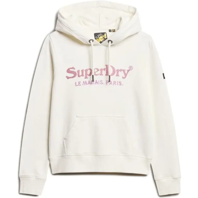 Dames Hoodie Superdry Metallic Venue
