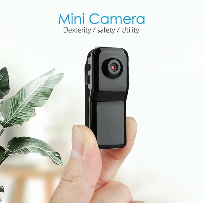 Mini DV camcorder DVR videocamera webcam HD-camera sporthelm fiets motorfiets camera video zwart
