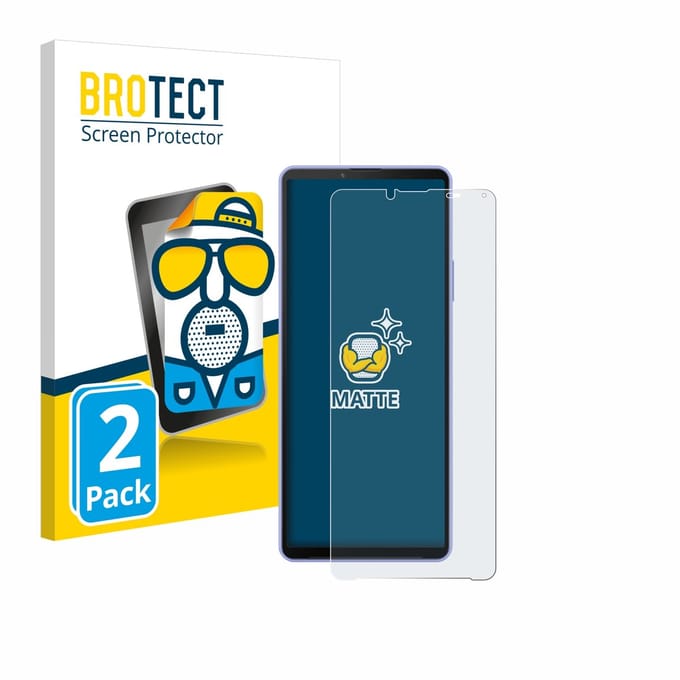 BROTECT - Screenprotector voor Sony Xperia 10 IV - Folie Beschermfolie matte 2 Stuks