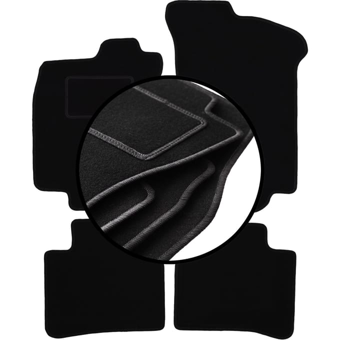 Complete set veloursmatten voor: Lancia Delta II hatchback (1993-1999)