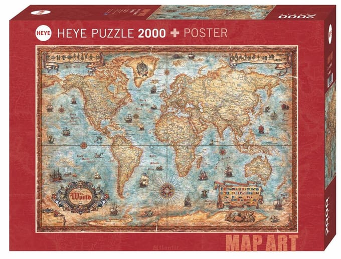 Heye Puzzel The World.