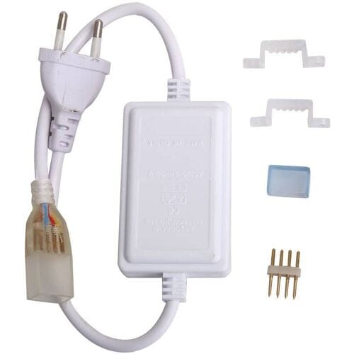 HOFTRONIC Netvoeding voor RGB LED strips - 230 Volt - Max. 750 Watt - Mini controller - Voor binnen