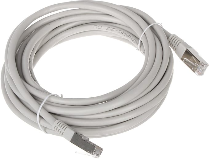Lanberg Patchcord Ftp Cat.6 5M Voor Tv, Computer, Netwerk, Grijs