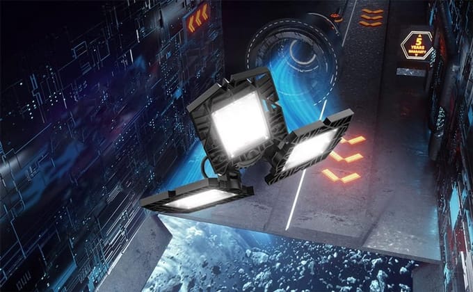 Led Garageverlichting - 5000 Lumen, 6500K, Daglicht, 50W