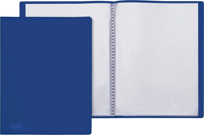 Favorit 100460245, Polypropyleen (PP), Blauw, 10 vel, 220 mm, 300 mm