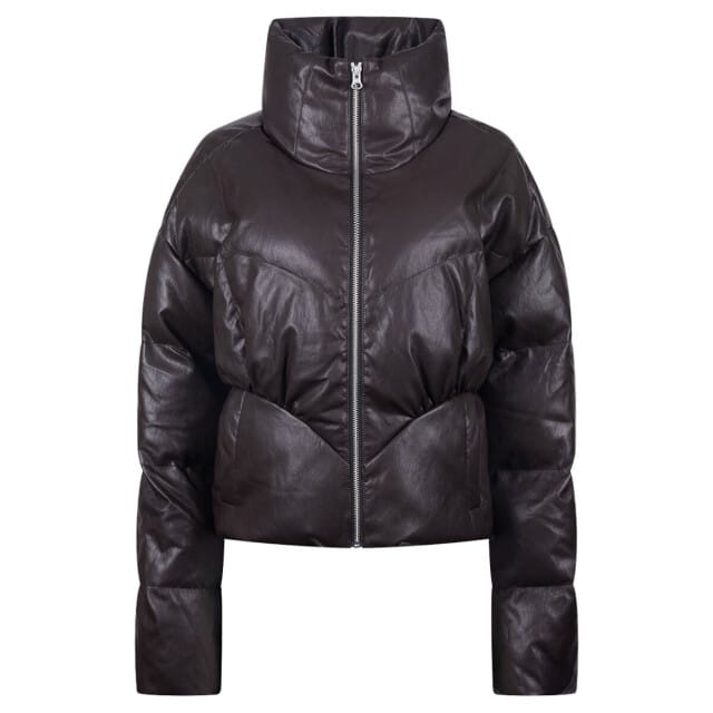 NUKUS Angelina Jacket Jassen Dames - Winterjas - Bruin - Maat S