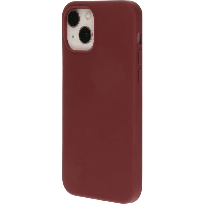 Mobiparts iPhone 13 Pro Siliconen Hoesje Plum Red