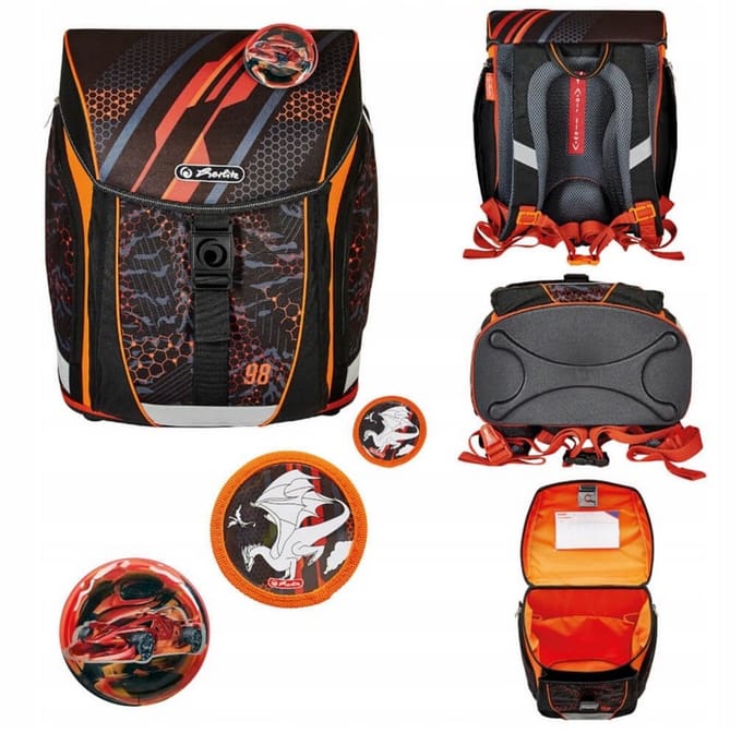 Herlitz FiloLight Rugzak Speed - Lichtgewicht & Veilig voor 6-9 jaar