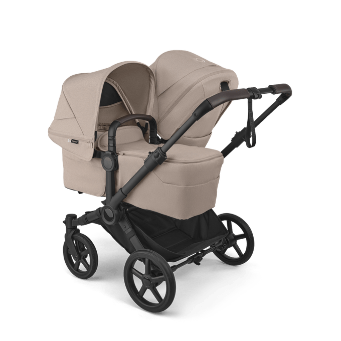 Bugaboo Donkey 6 Double Kinderwagen - Desert Taupe Bekleding Desert Taupe bekleding
