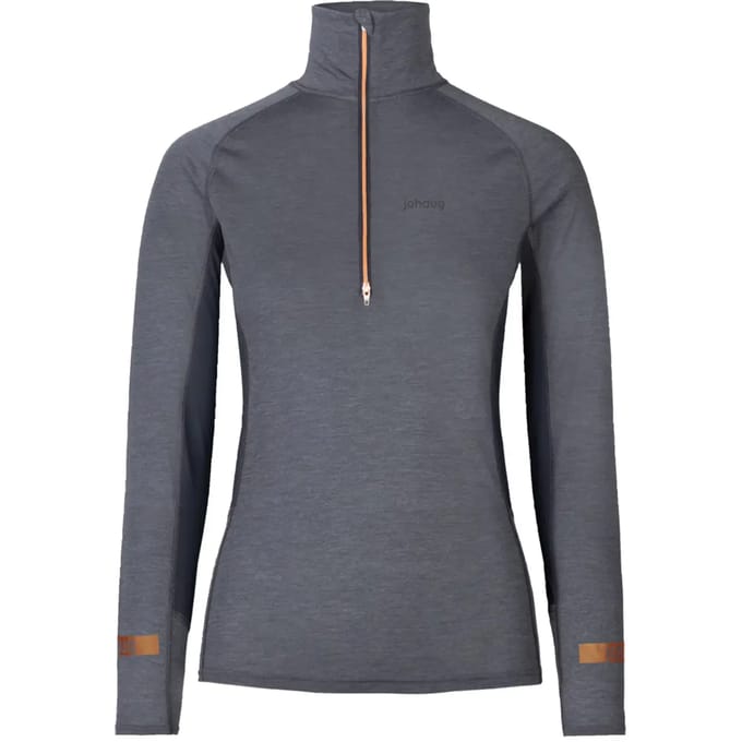 Damestrui met 1/2 rits Johaug Aerial Wool Mix 2.0