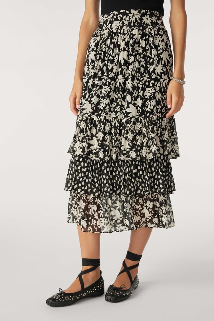 BA&SH Jupe Flaura Noir Taglia: 38 | Minigonne Outlet | Donna