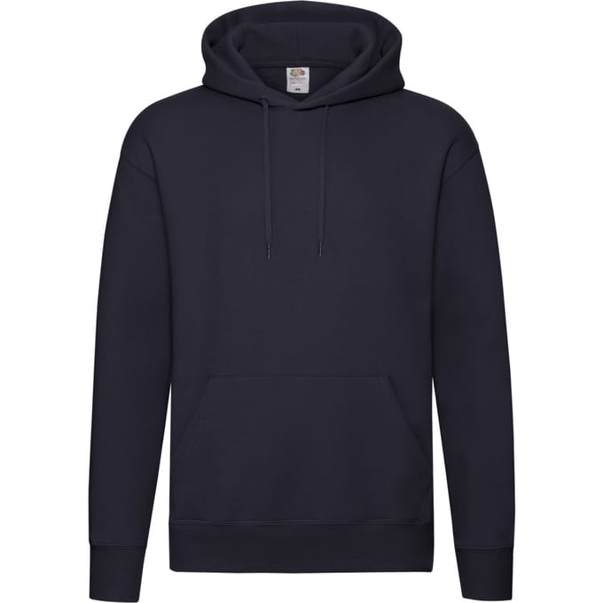 Fruit of the Loom Heren R Hoodie (Deep Navy)