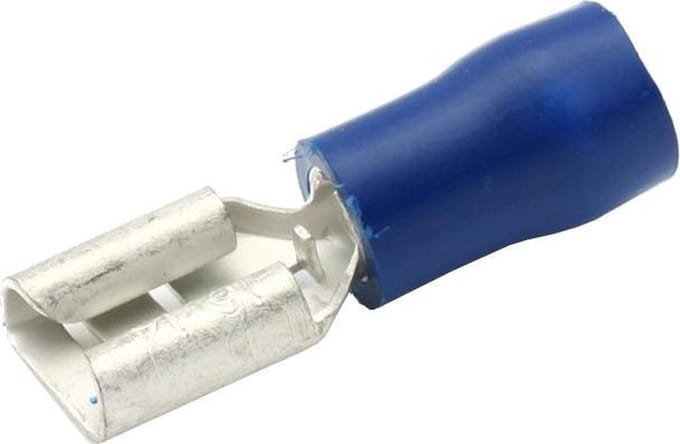 Carpoint Vlakstekerhuls 544 Blauw 8.0x0.8mm 10 Stuks