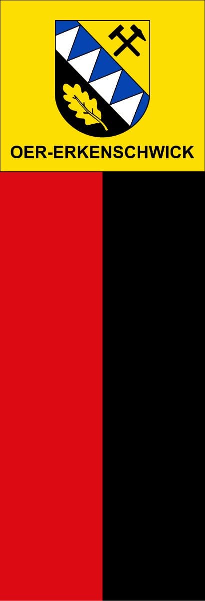 Vlag Erkenschwick 100x150cm