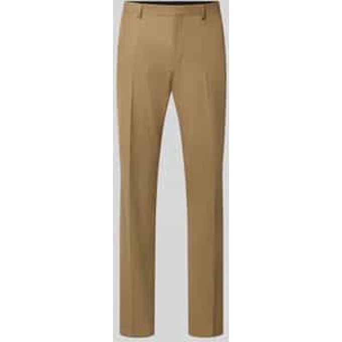 Super slim fit pantalon van wolmix model 'Hesten253X'