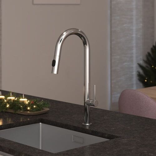 Kronenbach AQA Design 2.0 sink faucet with pull-out shower 17190401KB