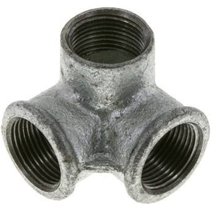 Verdeler 3/4'' Binnendraad smeedbaar gietijzer 25bar (351.25psi)