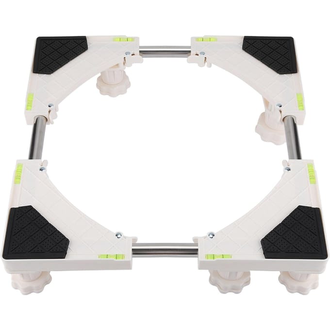 Zware Verstelbare Wasmachine Onderstel Koelkast Houder Beugel  (8 Voet) white