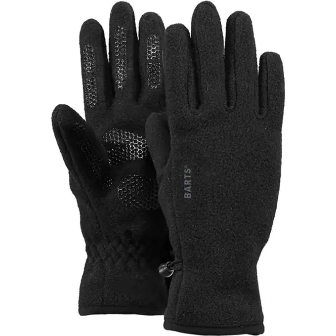 Barts Fleeces Wintersporthandschoenen Kids - Maat 4 - Zwart