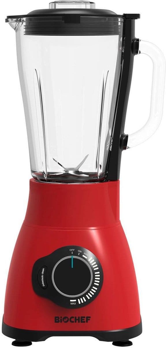 BioChef Galaxy Blender – Smoothie Maker – Rood – 1200W – 1,75L