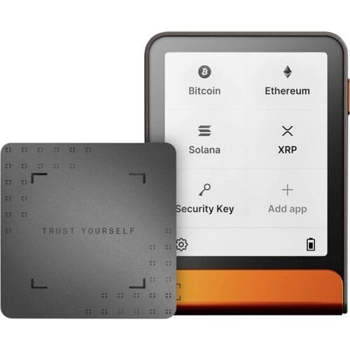 Ledger Flex Orange + Recovery Key Hardware wallet Oranje Bluetooth 1 stuk(s)