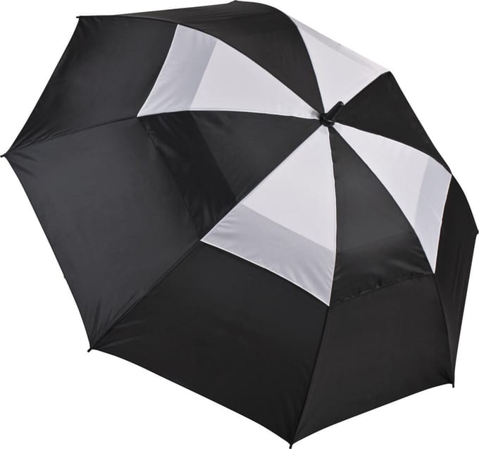PROACT® Professionele golfparaplu PA550 - Black / White - One size
