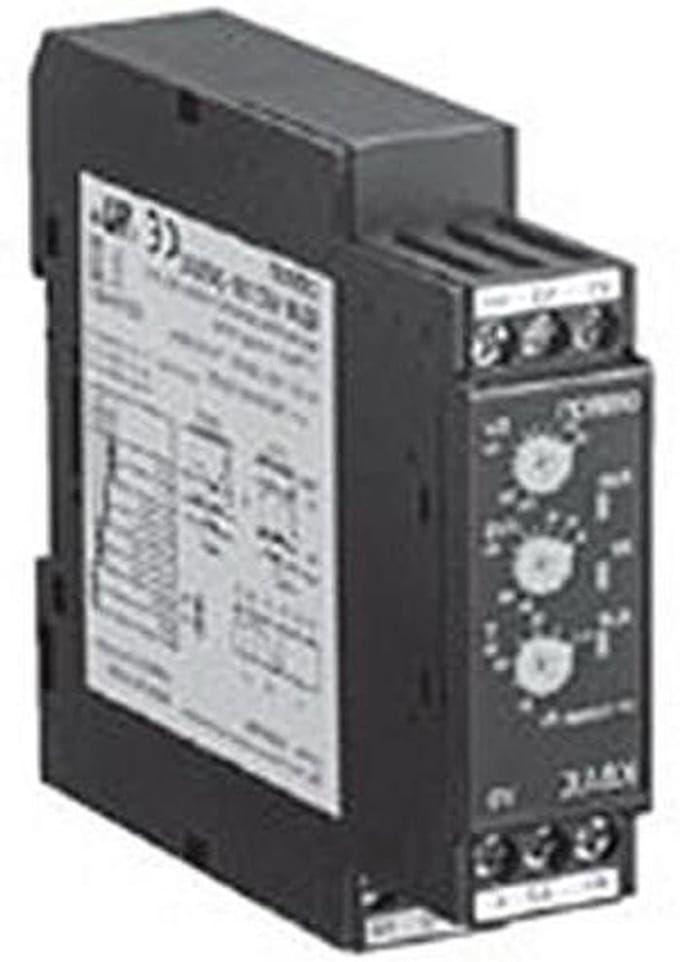 Monitoring Relay - Phase Relay - Stroom Bewaken - Single Phase - 24 VAC/DC - Gray