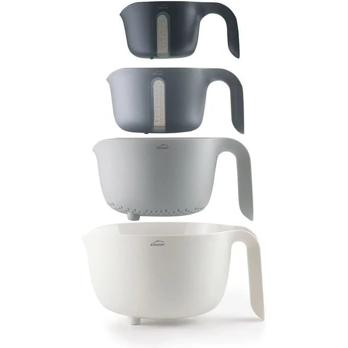 Set van 4 stuks kom practic Lacor