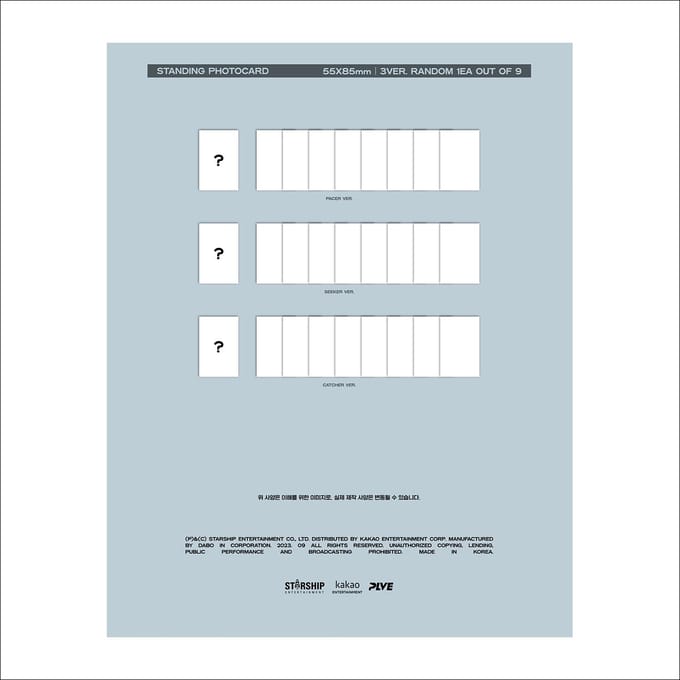 CRAVITY [ZONZOEKER] PLVE VER. RANDOM white