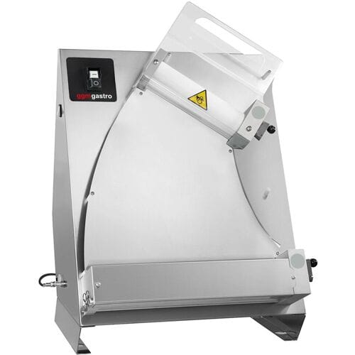 GGM Gastro Teigausroller - für 400mm Pizzateig - Teigdicke 1 bis 4mm Zilver
