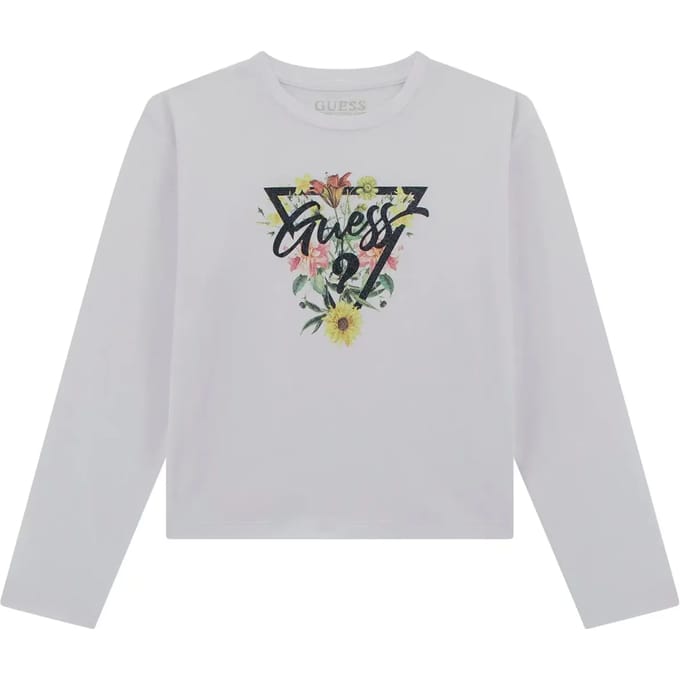 Kinder-T-shirt met lange mouwen Guess