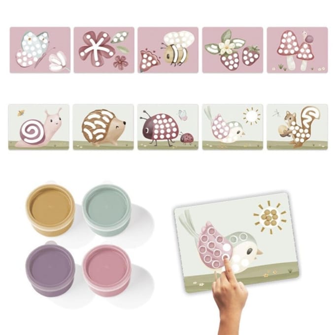 Little Dutch vingerverf Fairy Garden - complete set - cadeautip - creatief speelgoed