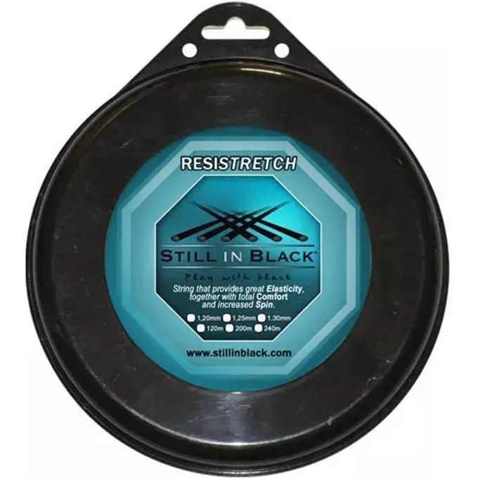 Tennissnaren Still in Black Resistretch 12 m