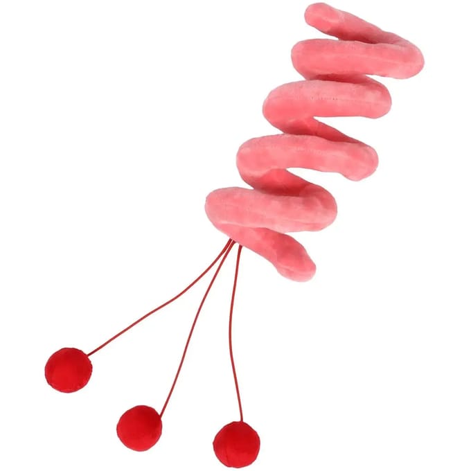 Kattenspeeltje TWISTER roze 36x10x10cm