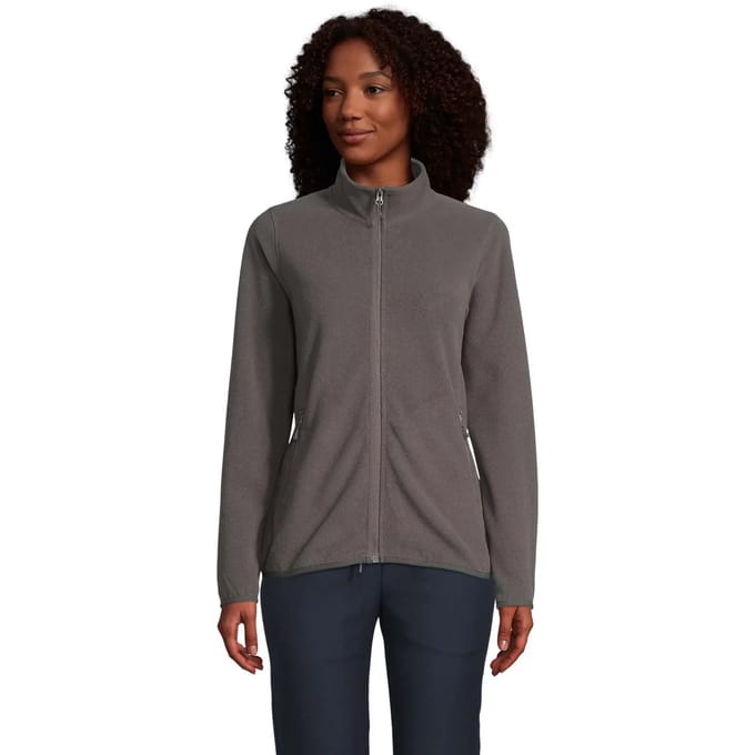 SOL'S Women´s Factor Zipped Fleece Jacket L03824 - Charcoal Grey (Solid) - S