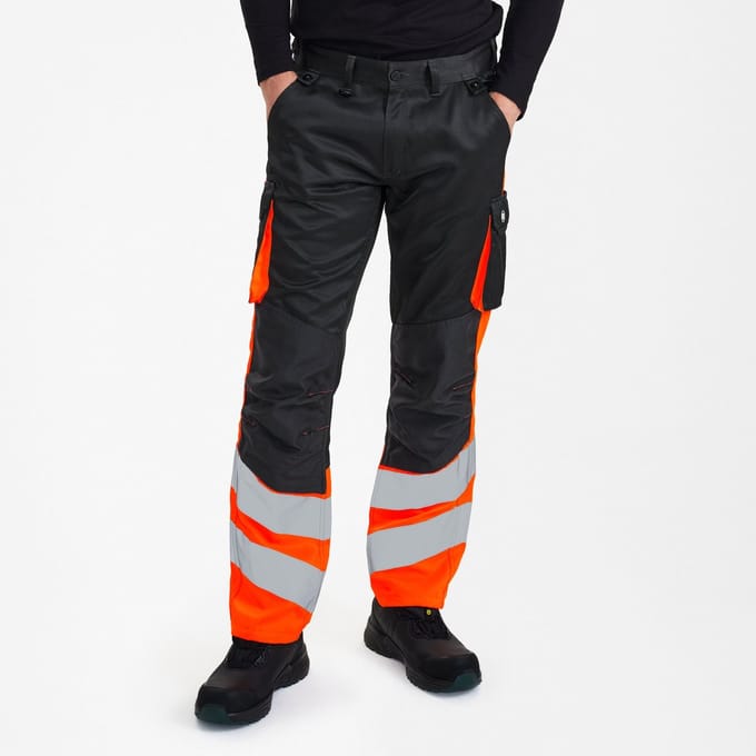 Engel Safety Light werkbroek 2547-319 - Anthracite Grey / Hi-vis Orange - 46