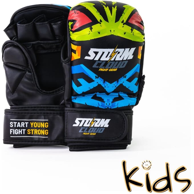 StormCloud LYNX Aztech Special Edition – Kinder MMA Handschuhe – Junior M – 7oz – Veilig & Comfortabel