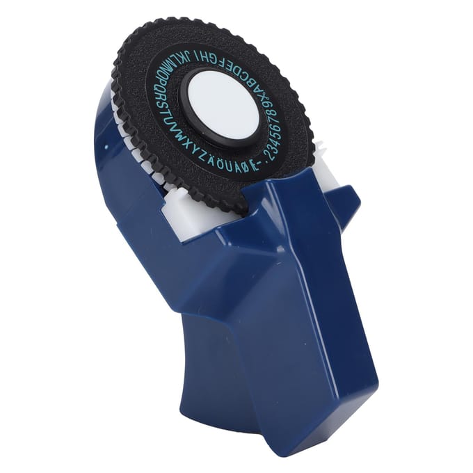 Reliëf Labelmaker Slijtvast Corrosiebestendig Waterdicht Sterke Kleefkracht Duabel Label gray