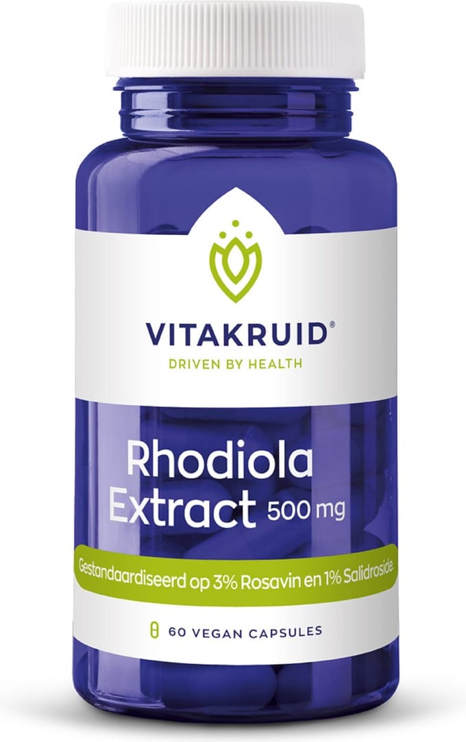 VitaKruid Rhodiola extract 500 mg - 60 vcaps