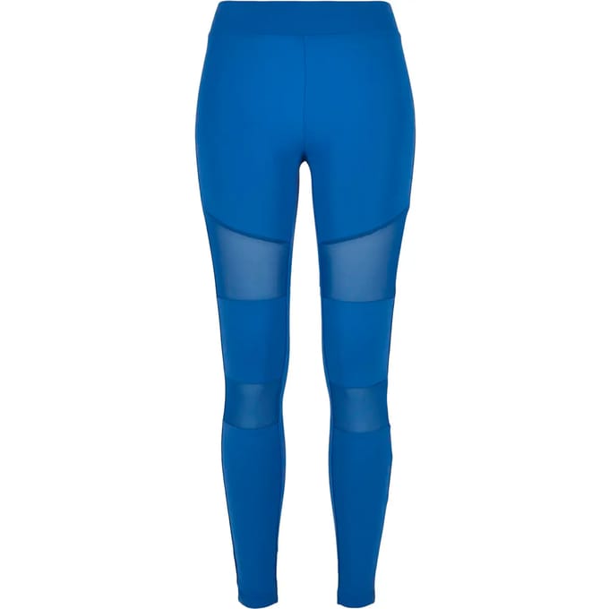 Urban Classics - Tech Mesh Sportlegging - S - Blauw