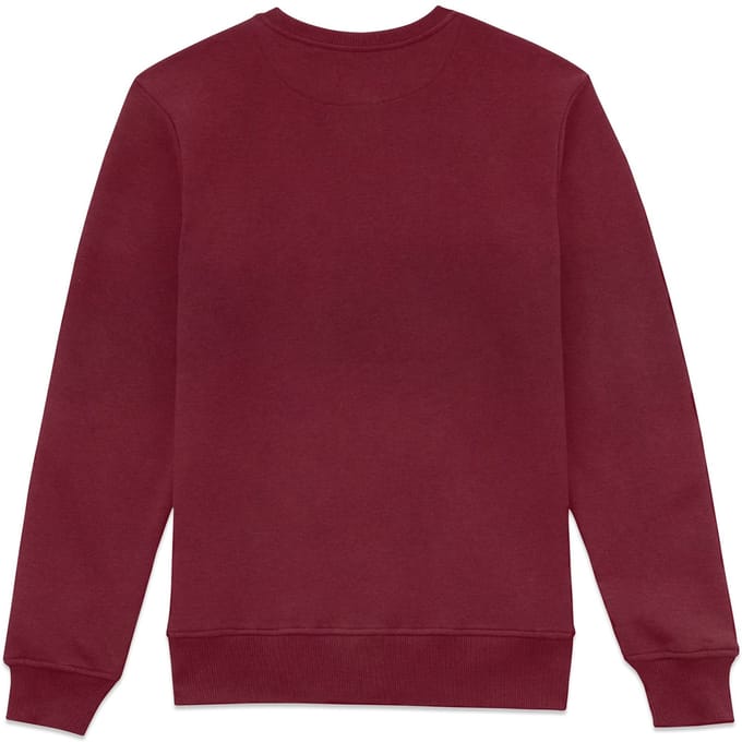 Disney Lilo & Stitch Christmas Jumper Sweatshirt - Burgundy - L