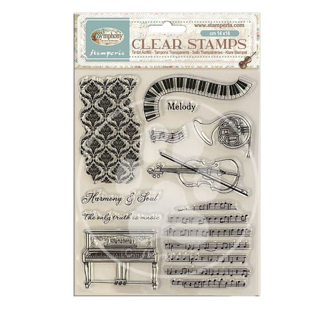 Stamperia Clear-Stamps "Symphony"