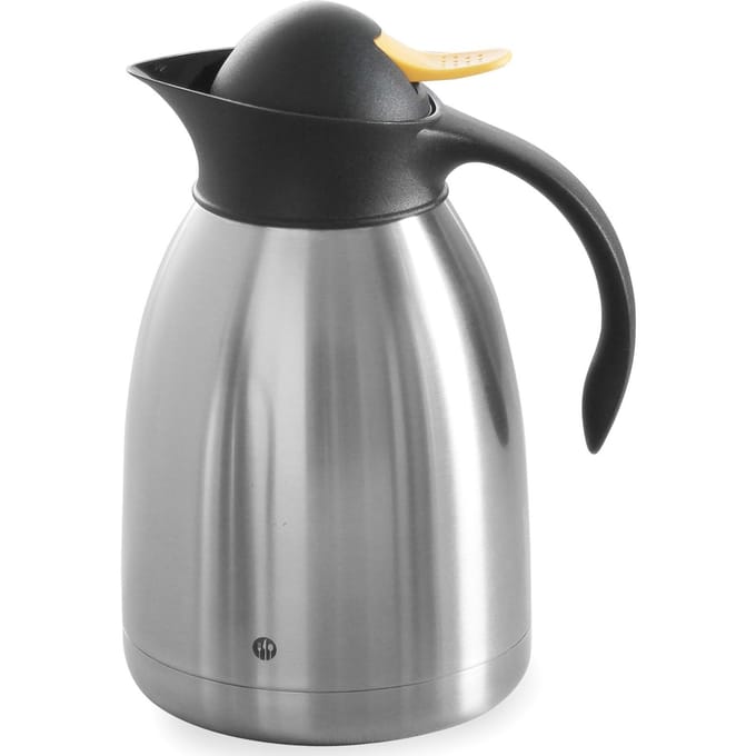 Thermos, pichet isotherme de restauration pour thé, double paroi, acier, 1,5 L - Hendi 446621 1.5 L