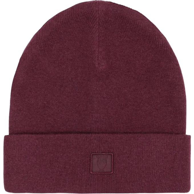 Knowledge Cotton Apparel Beanie Organic Wool Fig